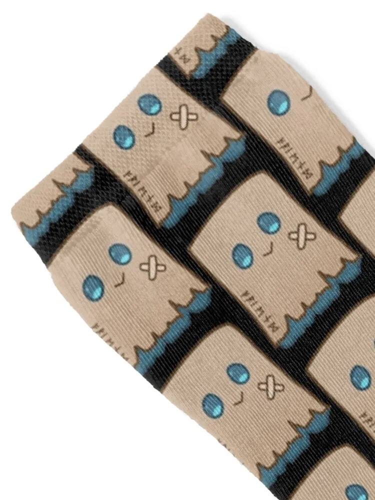 صديق - جوارب Nanashi Mumei Mascot غير قابلة للانزلاق، جوارب شتوية دافئة مجنونة للرجال والنساء