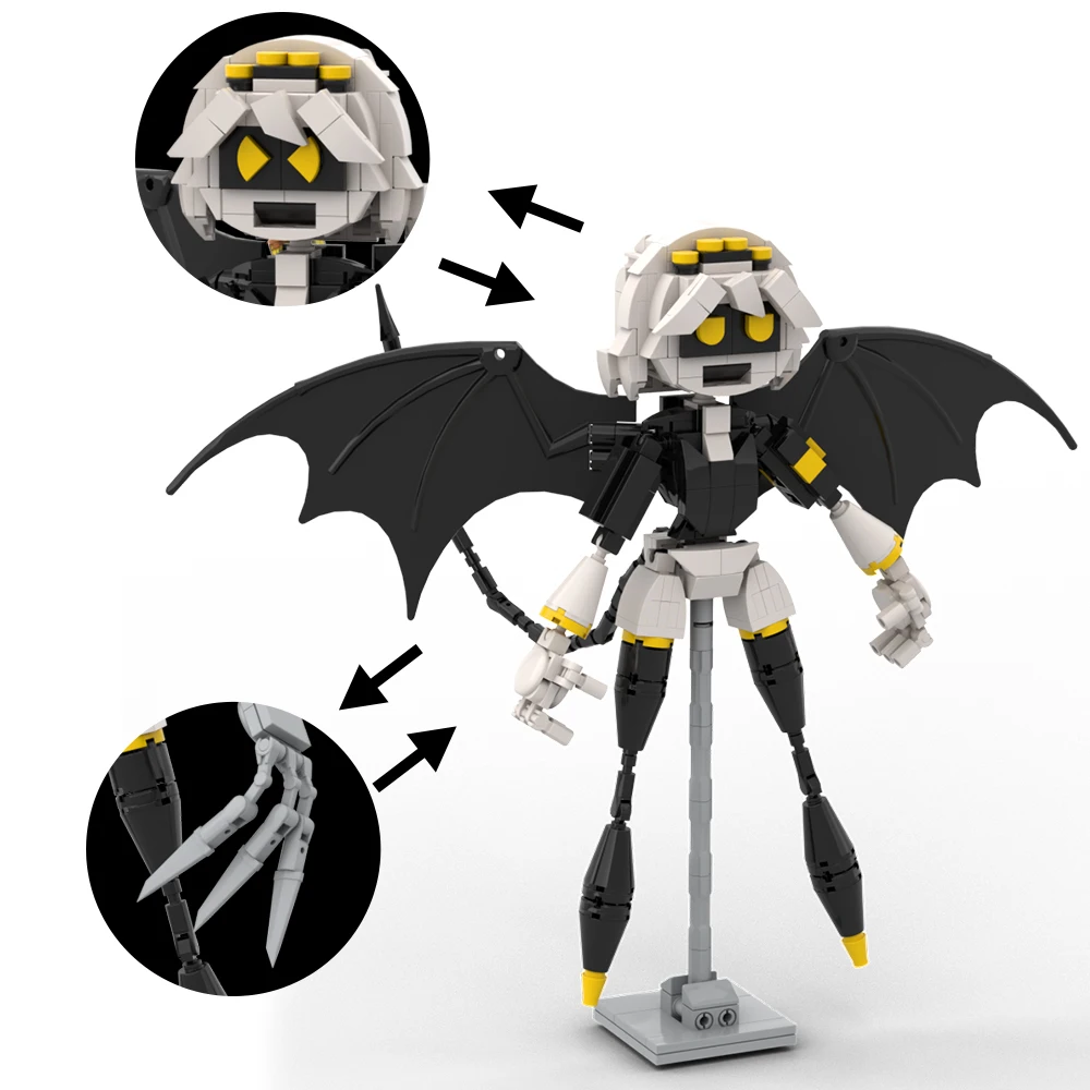 conjunto-de-blocos-de-montar-moc-de-robo-demonio-feminino-de-ficcao-cientifica-personagem-mecanico-estilo-gotico-com-asas-de-morcego-e-garras