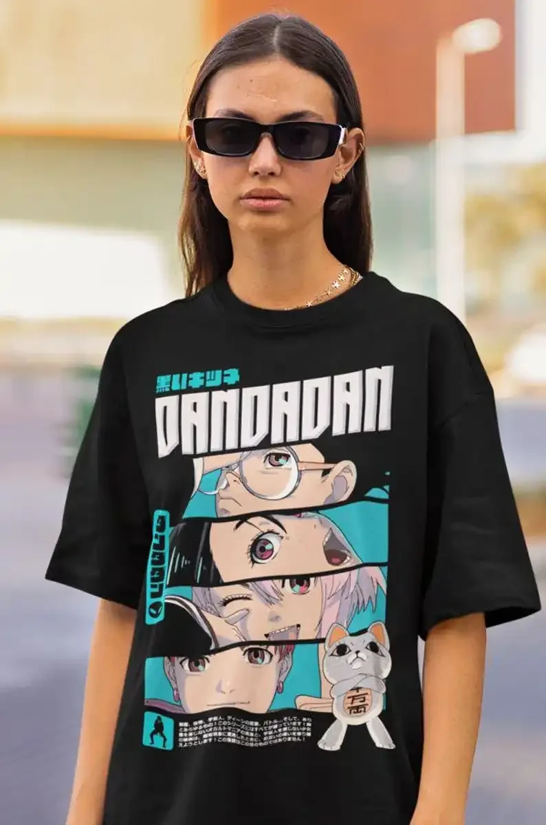 

Dandadan T-shirt Japanaise Anime Manga Gift Exclusive Shirt All Size Graphic T Shirts StreetweaOversized T Shirt Anime Tshirt