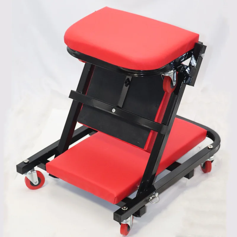 

Thickened multi-functional folding dual-purpose maintenance workbench, maintenance lying board