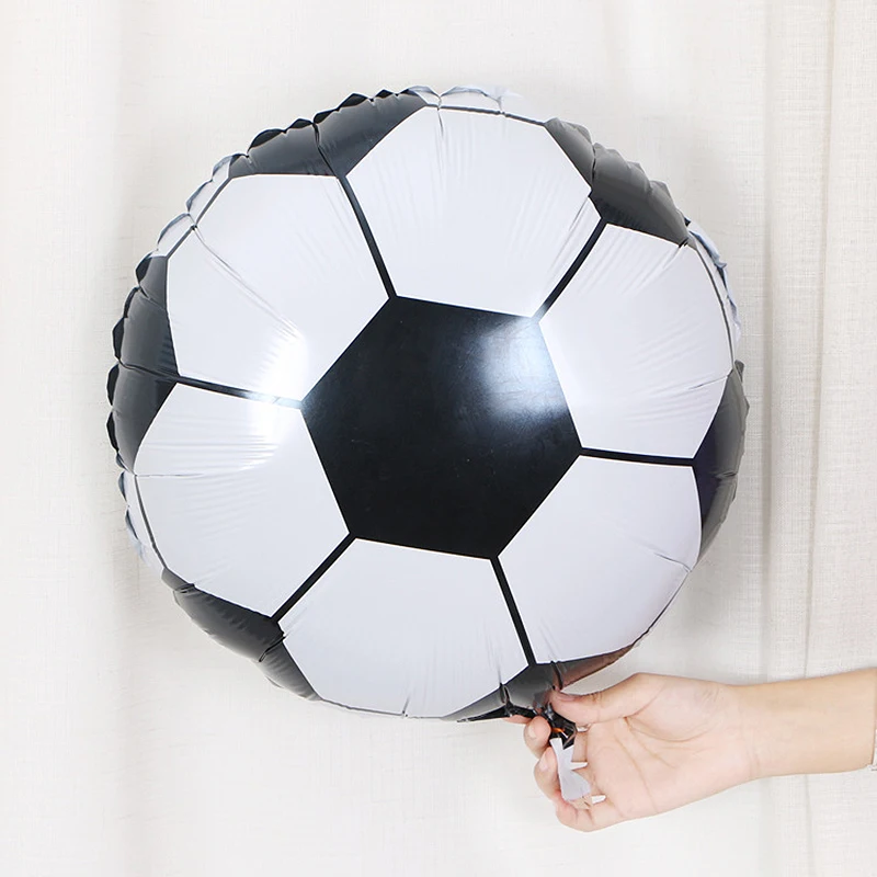 

Black Thicken Soccer Balls Football Latex Balloons Birthday Party Decoration Kids Children's Toys Football Theme Party Globos