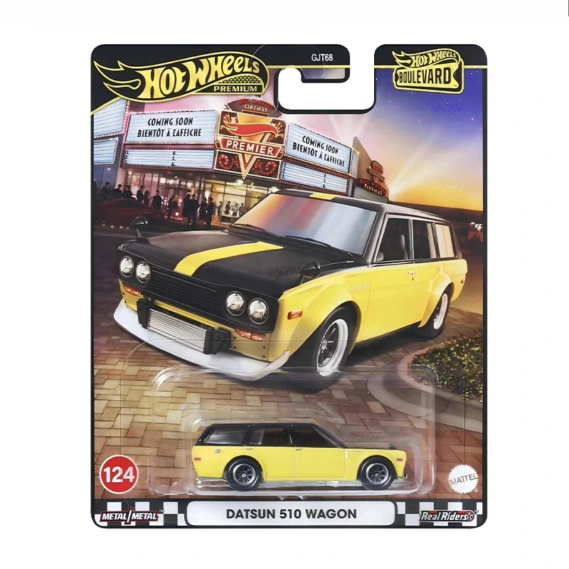 Mattel Hot Wheels Carro Boulevard 25 Mix 2 - 2025 Caso GJT68 B 1/64 Diecast Modelo de Veículo Carros Brinquedos Meninos Presente