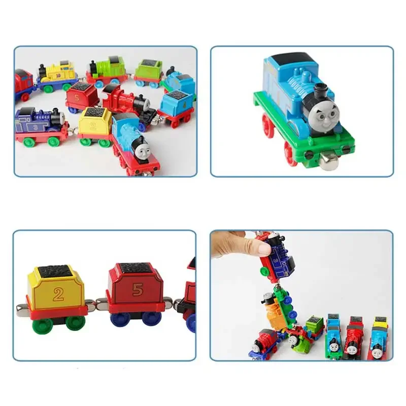 1/43 Thomas and Friends James Percy Metal Diecast Magnetic Train Steam Locomotive Car Model Boy Birthday Gift Kids Toys