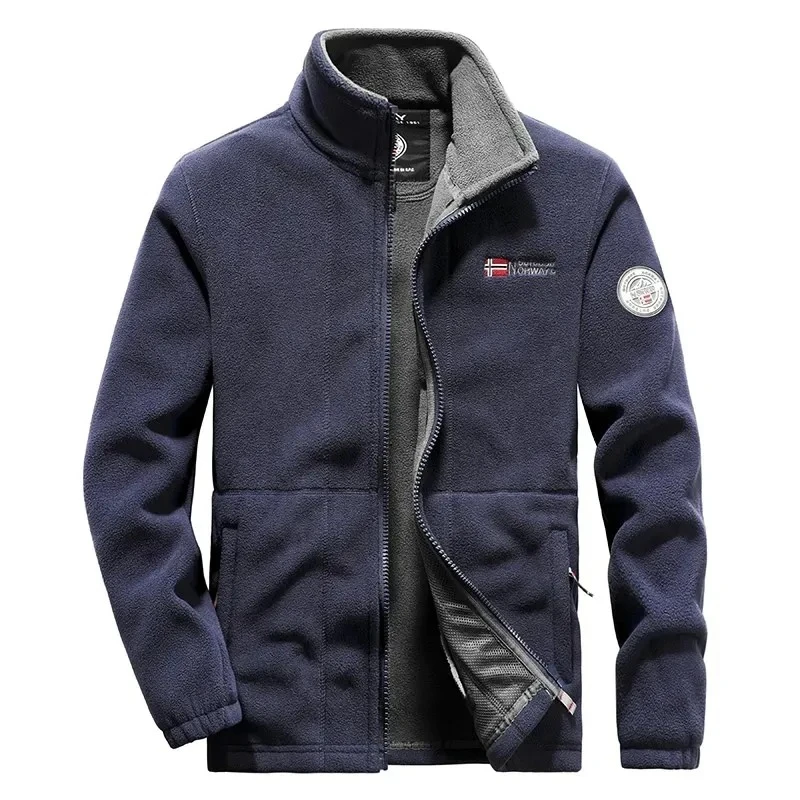 Outdoor Polar Fleece Jackets Men Autumn Winter Thermal Fleece Tactical Sports Coats Militar Softshell Hiking Outdoor Army Jacket view 3