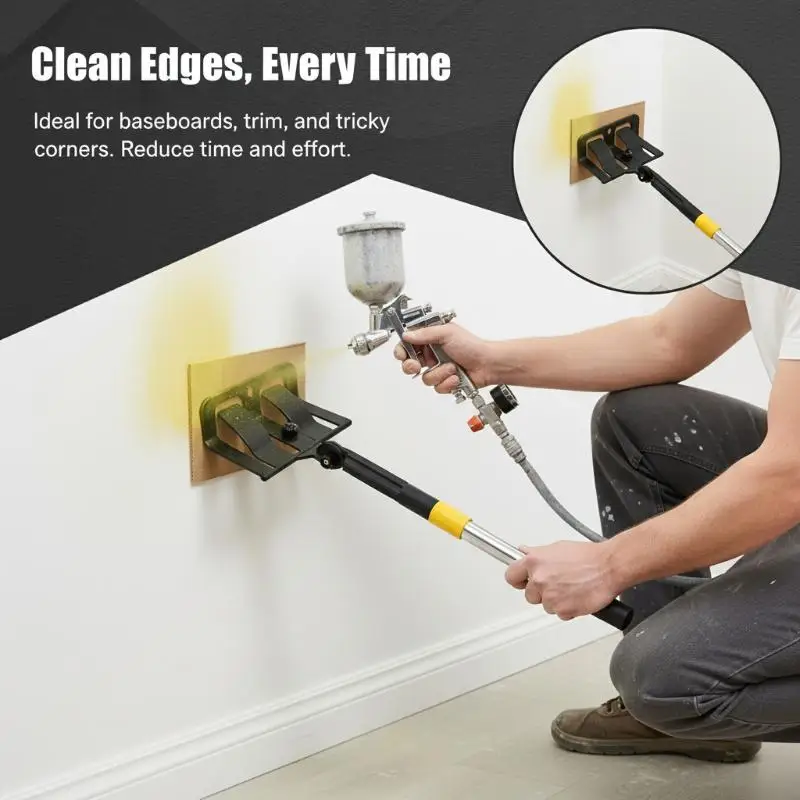 DIY Adjustable Angle Paint Baffle Clamp Holder Set Convenient for Various Home Projects