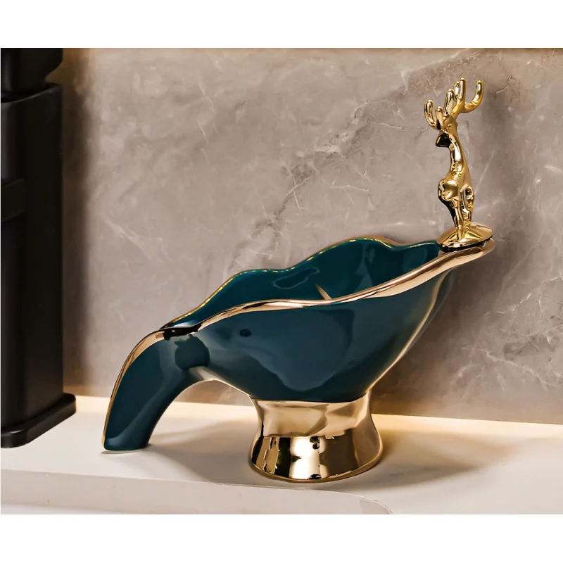 

Элегантная подставка для мыла с креативным самоотводящимся дизайном, настенный держатель для мыла без сверления, для ванной комнаты и прачечной, экономия места.