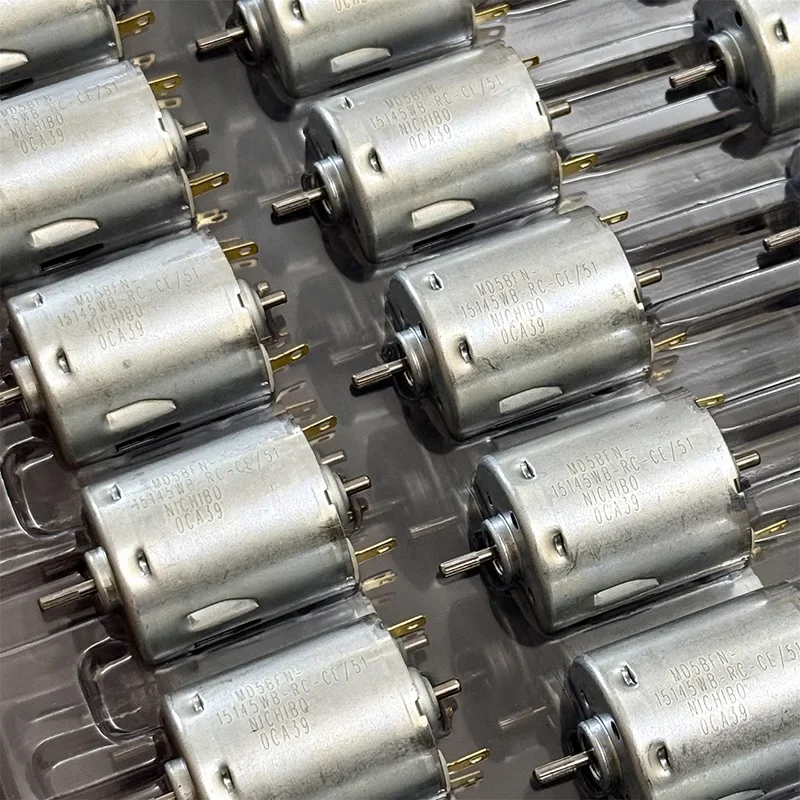 

2pcs Mini RS-365 Dual Shaft Motor Dual DC12V/14.4V/18V/24V 11000RPM Micro 28mm Carbon Brush Motor for DIY Robot Toy