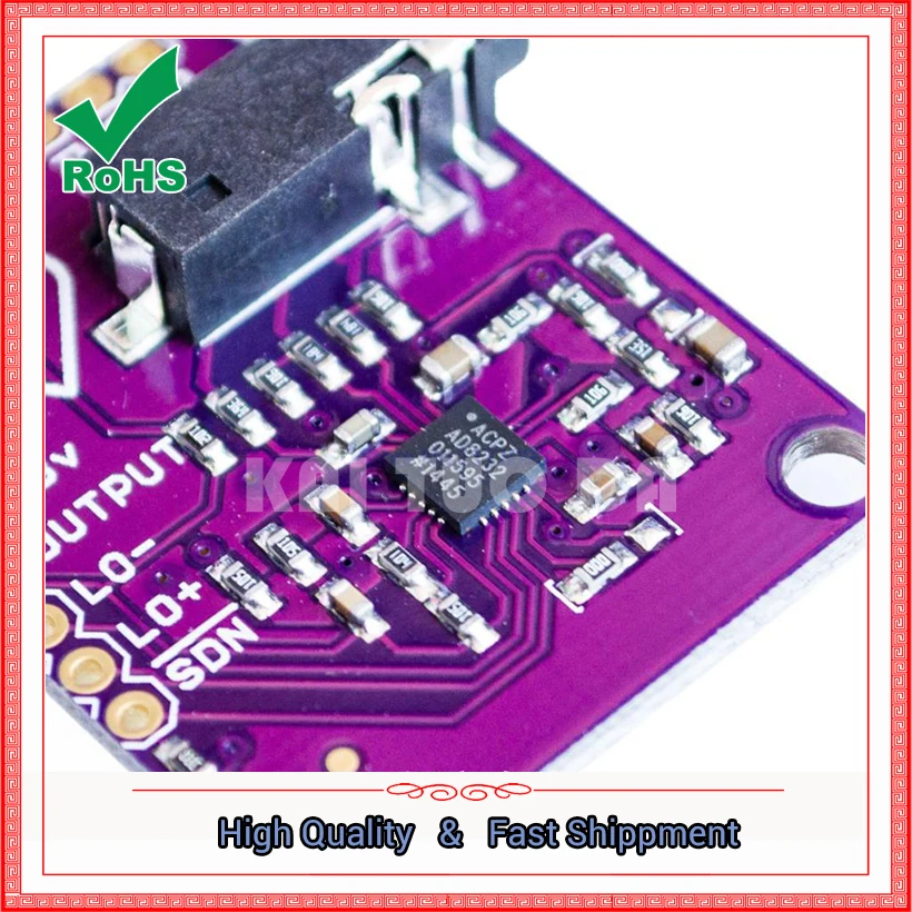 8232 AD8232 ECG Physiological Measurement Pulse Cardiac ECG Monitoring Sensor Module Board