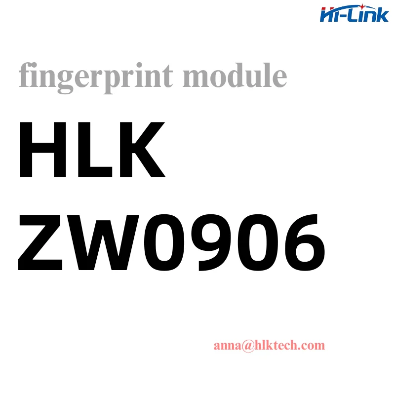 Hot Sale Free Shipping 2pcs ZW0906 Semiconductor Capacitive Touch Fingerprint Sensor Module