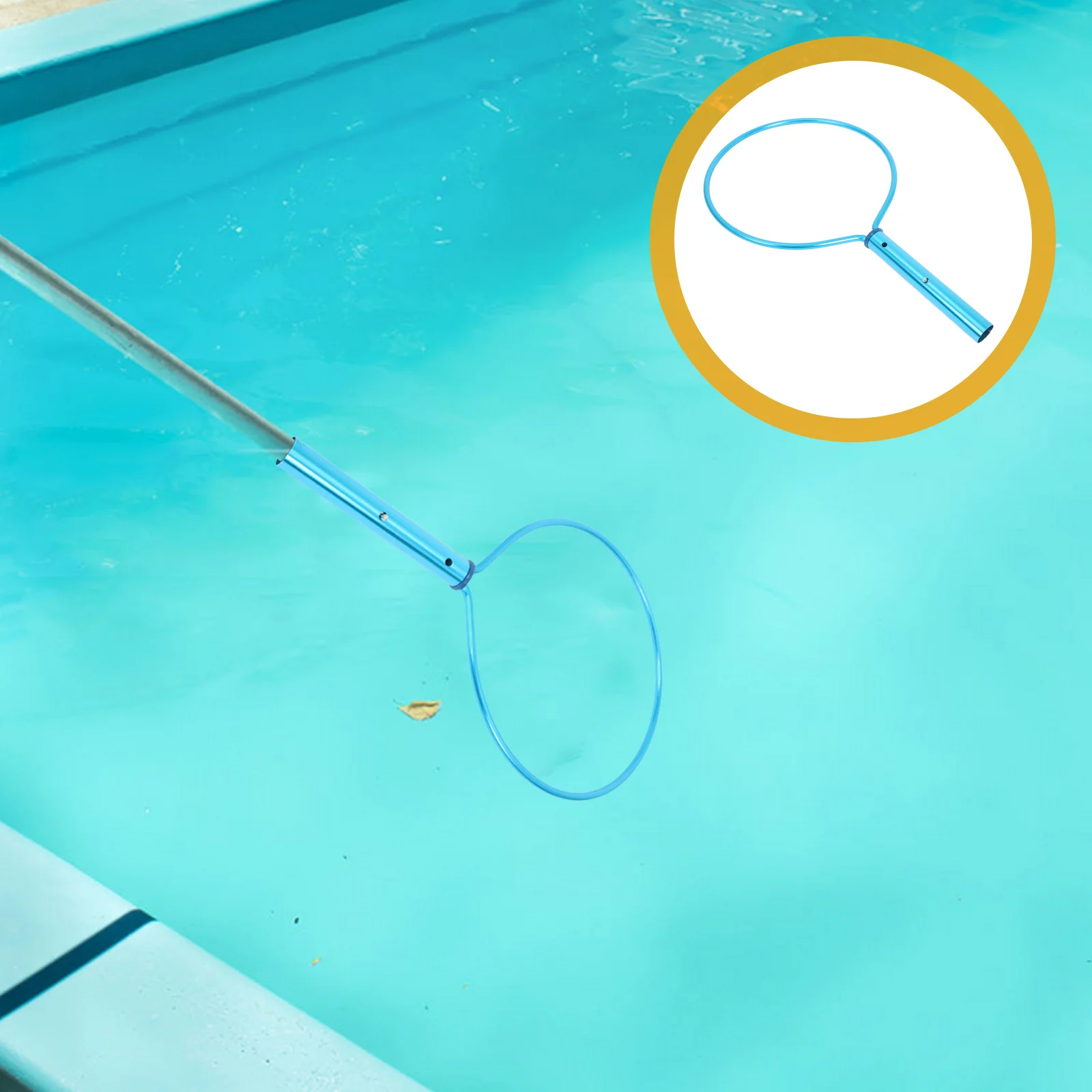 

Life Hook Pool Emergency Hooks for Poles Inflatable Buoy Rope Line Aluminum with Lifesaving