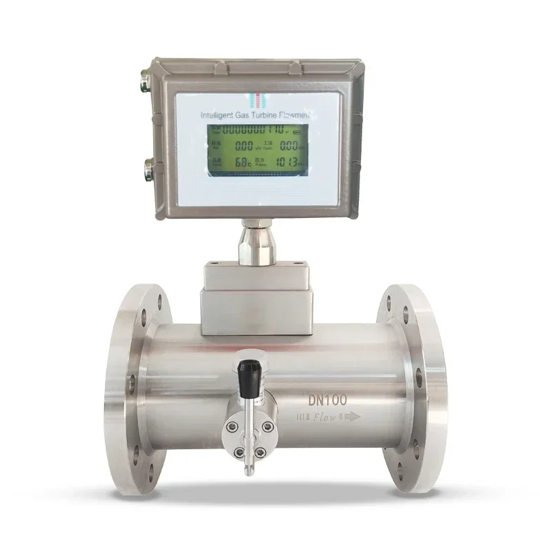 Gas measuring instrument SENTEC 4-20mA, vortex flowmeter LWGQ sensor, flow transmitter, liquefied petroleum gas