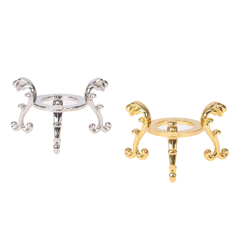 1PCS Crystal Ball Stand Holder Gold-plated Display Gemstone Egg Support Base Ornament Crystal Ball Decorative Ball Display Stand