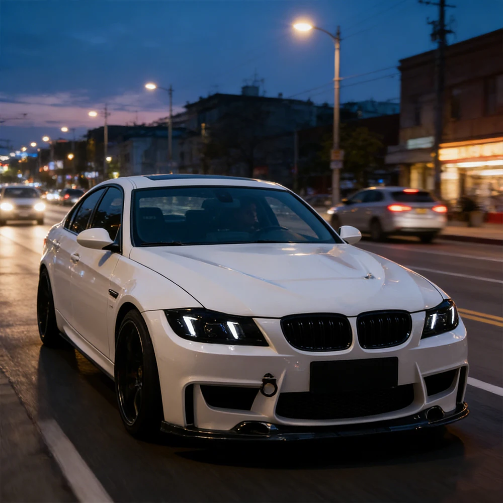 

For BMW 3 Series E90E91 2005-2012 Auto Headlight Assembly Start Animation LED Projector Lens Plug and Play Car Tools Accessories