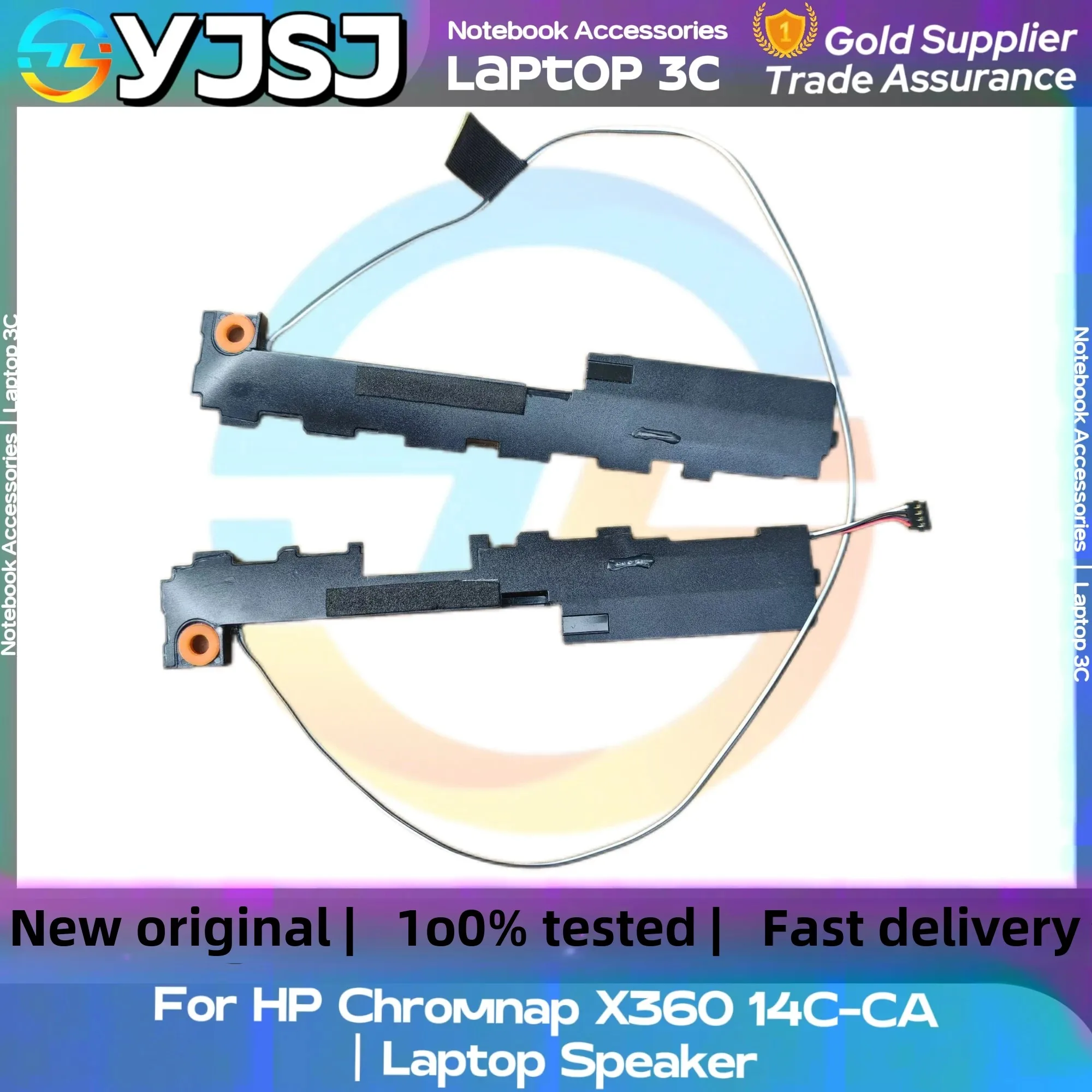 HP Chromnap X360 14C-CA 내장 스피커 혼 오디오용 새 정품 오리지널 노트북 스피커