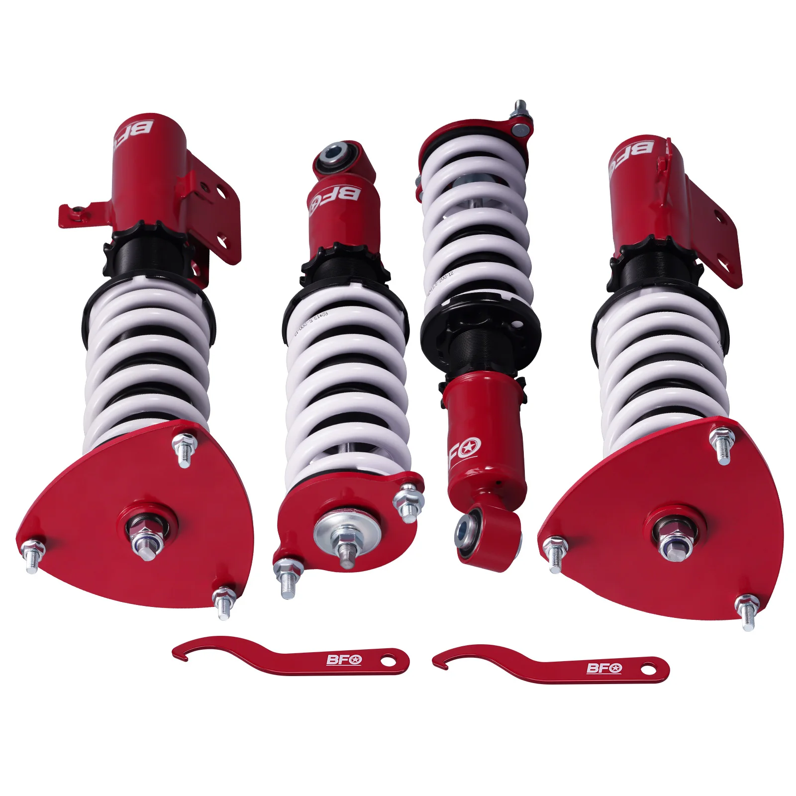 24 Damping Levels Complete Coilover Kit For Subaru Legacy BL BP 2005-09 Adj Height Shocks Struts