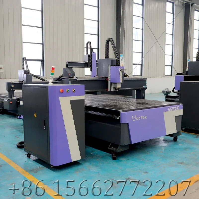 

3 Axis 5X10Ft Cnc Router 3D Wood Cutting And Engraving Machine 1325 2030 2040 For Mdf Acrylic Pvc Wood Crafts Furniture Industry