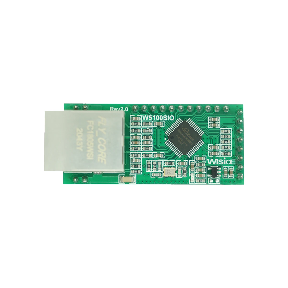 W5100S module development board W5500 Ethernet network module SPI/8-bit data bus STM32 routine