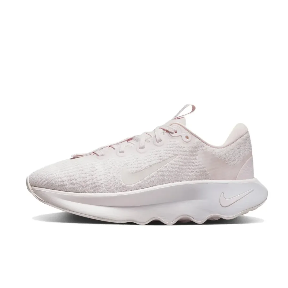 Nike Pink and white colorway Motiva Men's and Women's low-top casual running shoes Non-slip wear-resistant sneakers