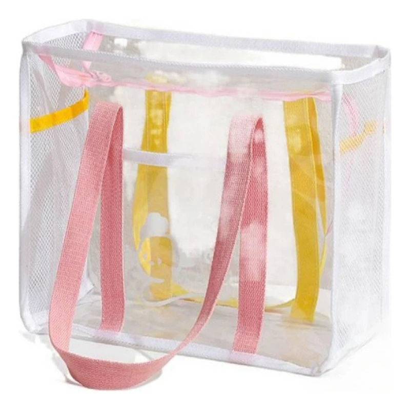 شفافة حقيبة كتف مفردة الكرتون حقيبة يد كبيرة الحجم واضحة حمل حقيبة الفتيات حقيبة شاطئية حمام حقيبة التخزين حقيبة تخزين الكتف