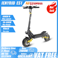 IENYRID ES1 E-Skateboard 2400W Dual Motor 48V 20.8AH Waterproof Design E-Scooter 10inch Tire Automatic Cruise Control E-Scooter