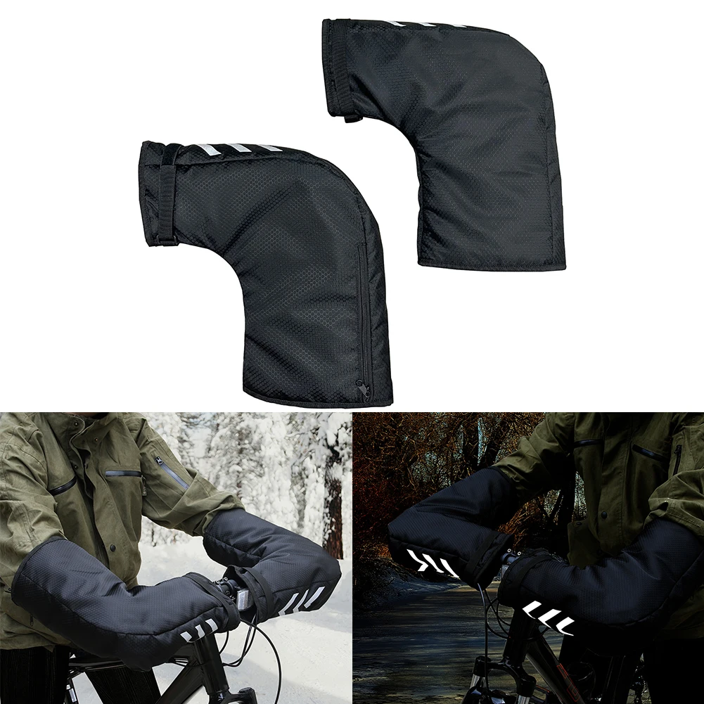 

1 Pair Bike Gloves Mountain Bike Handlebar Mittens Cold Weather Mittens Electric Bike Gloves Cycling Bicycle Accessories