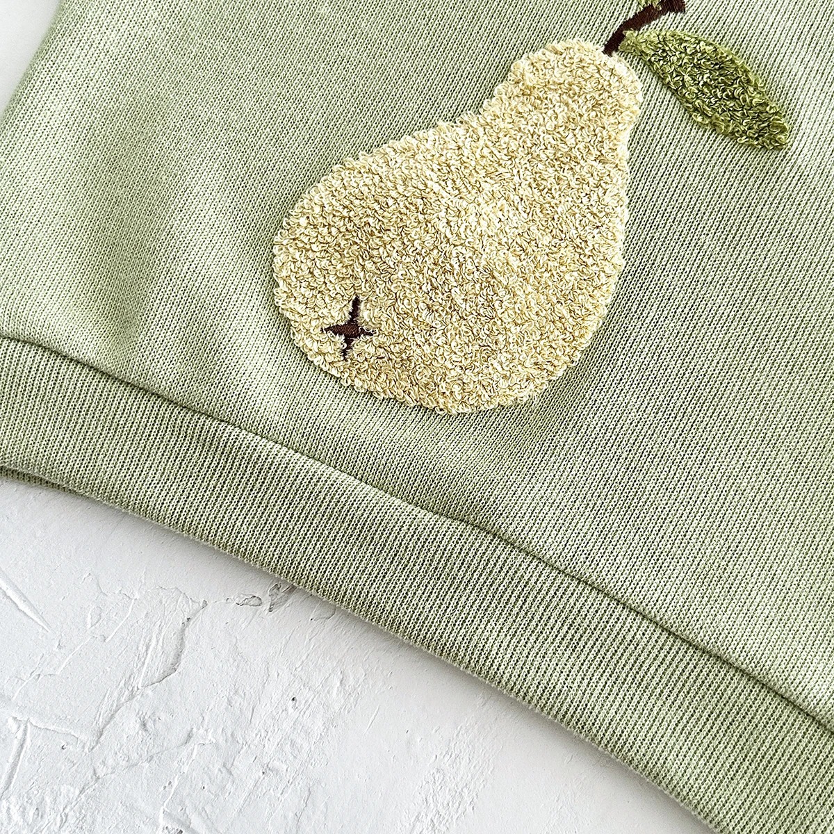 Herbst Baby Mädchen Kleidung 3D Frucht Stickerei Pullover Top+Gestreifte Hose Frühling Jungen Säugling Neugeborene Baby Baumwoll-Sets 0-3 Jahre – Detail 13