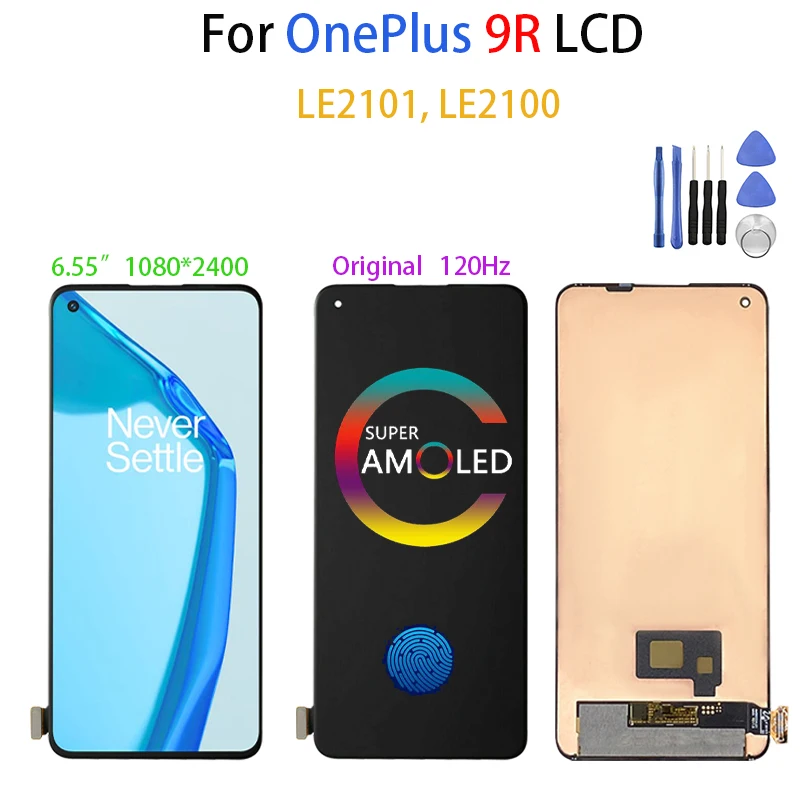 استبدال شاشة LCD لجهاز OnePlus 9R بمواصفات عالية: تقييم شامل لنموذج LE2101
