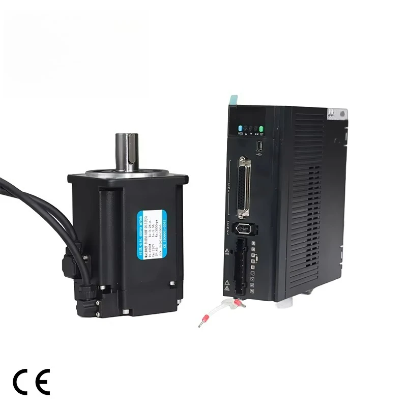 

High inertia 1KW AC servo motor kit 80ASF 3000 rpm 2500 rpm 0.75kw 80mm 220v CE certified for numerical control machines