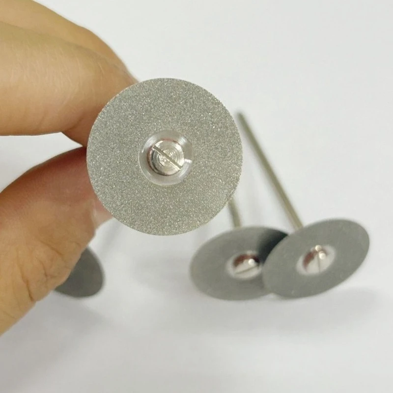 10Pcs Double-sided Emery Sand Blade, Cutting Blade, Ultra-thin Emery Sand Blade Grinding Head, Polishing Tool 19mm/22mm s