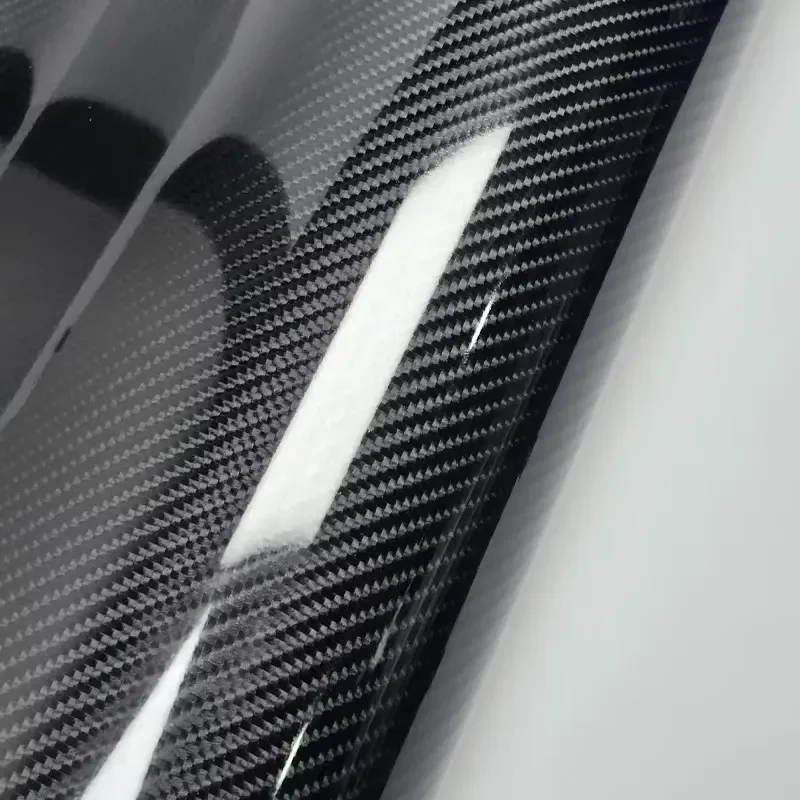 TPU PPF Wholesale Premium Super Carbon Fiber Vinyl Wrap High Gloss 6D Carbon Fiber Car Sticker Film