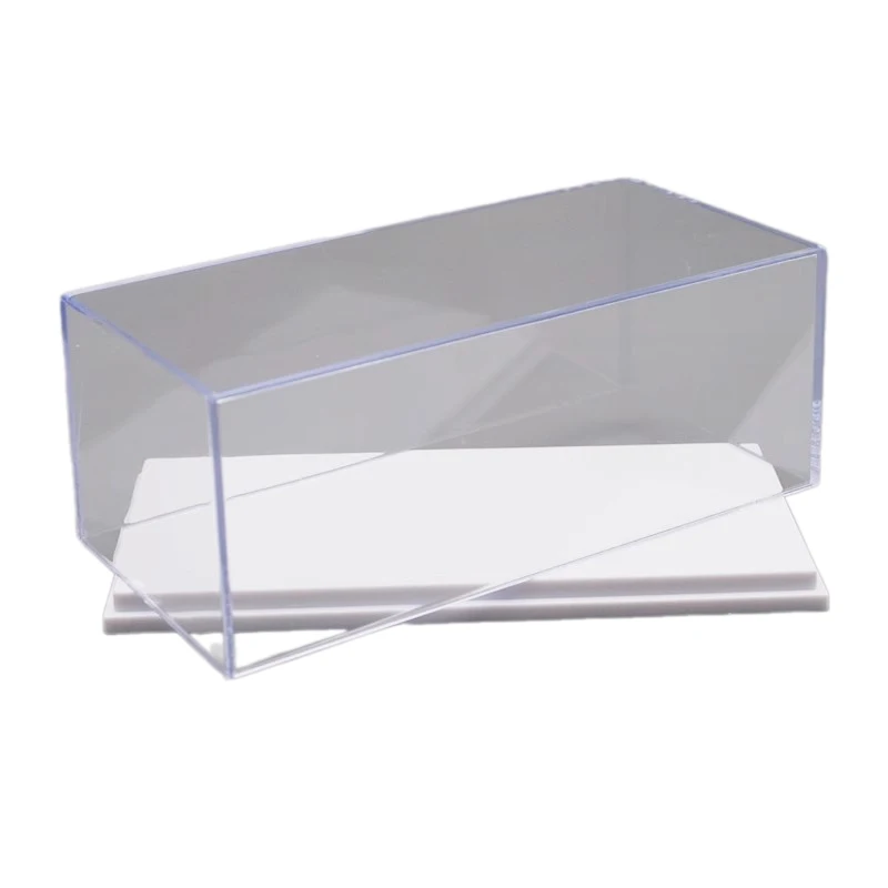 1:64 Car Model Display Box Transparent Protective Case Acrylic Dust Hard Cover Storage Holder