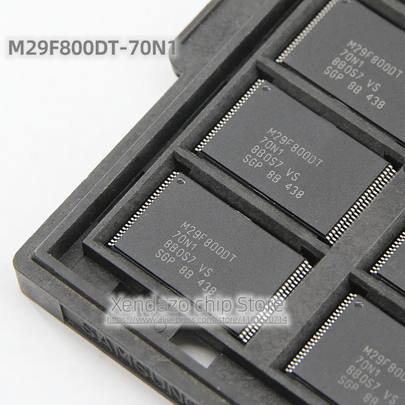 5pcs/lot M29F800DT-70N1 M29F800DT70N1 M29F800DT TSOP-48 package Original genuine Memory chip