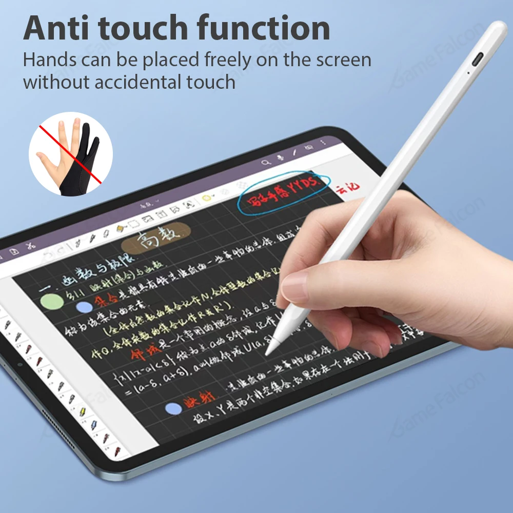 

Для Apple Pencil Ipad Air 11 5 4 3 M3 M2 A16 Pro 13 11th M4 12.9 Bluetooth Стилус 10 9 9 10-го поколения Mini 6 7 Tablet