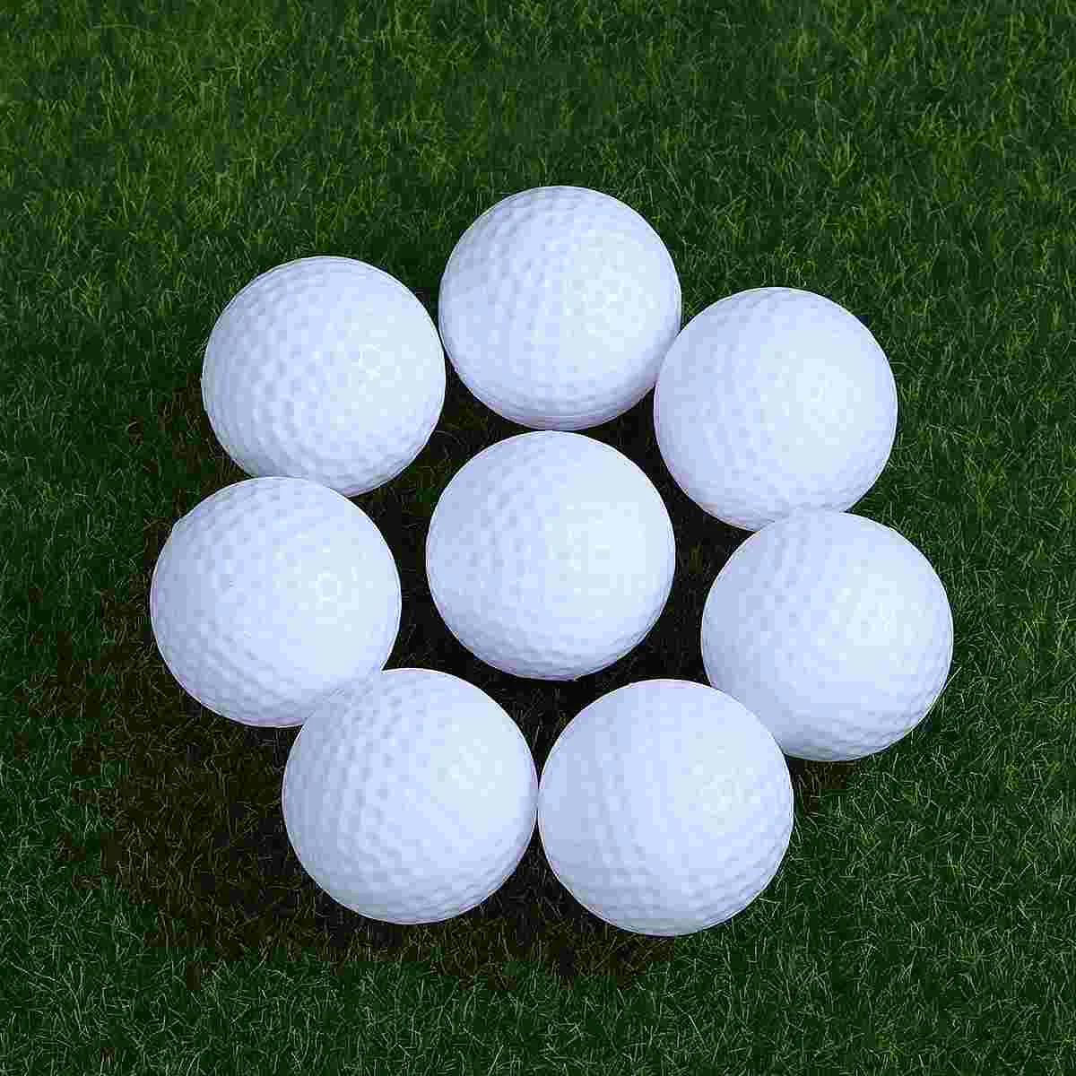 10 Pcs Golf Balls for Beginners Toys Kids Accessories Practice Outdoor Indoor Use Small