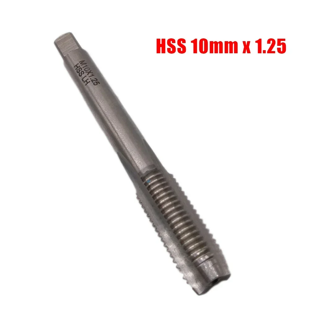 Machinekraan HSS Tap Draadsnijgereedschap 1 ST M10 * 1.25mm Metrische Pitch Accessoire Vervanging Rechterhand Fabriek Workshop 2022 Gloednieuw