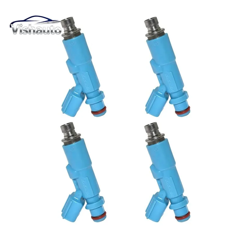 Fuel Injector Set 4PCS 23250-23020 23209-23020 23250-29015 23209-29015 For Toyota Yaris Vitz Verso 1.0L 1.3L 1999-2005