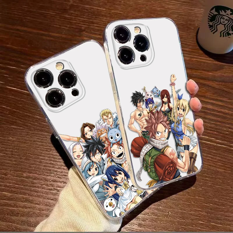 Fairy Tail anime Soft Case for Redmi Note 11S 10 9 POWER Xiaomi Mi 10T 11 11T Pro F1 A3 Poco M3 M4 X3 NFC M6 F6 X6 C65