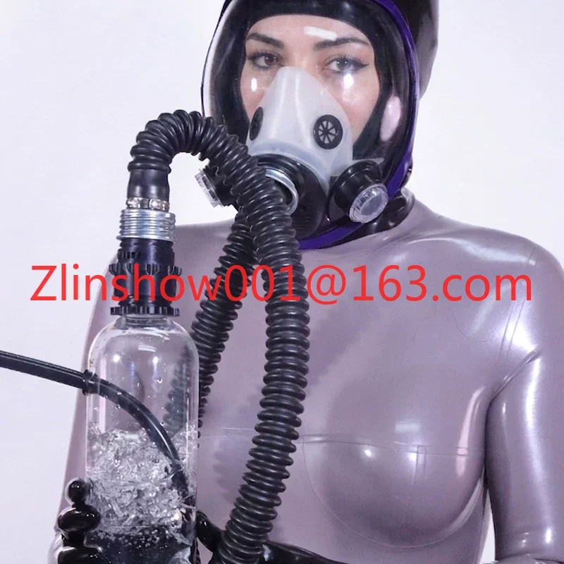 Image of Sphärische Gasmaske mit großem Sichtfeld, Cosplay-Requisiten, Atemkontrolle