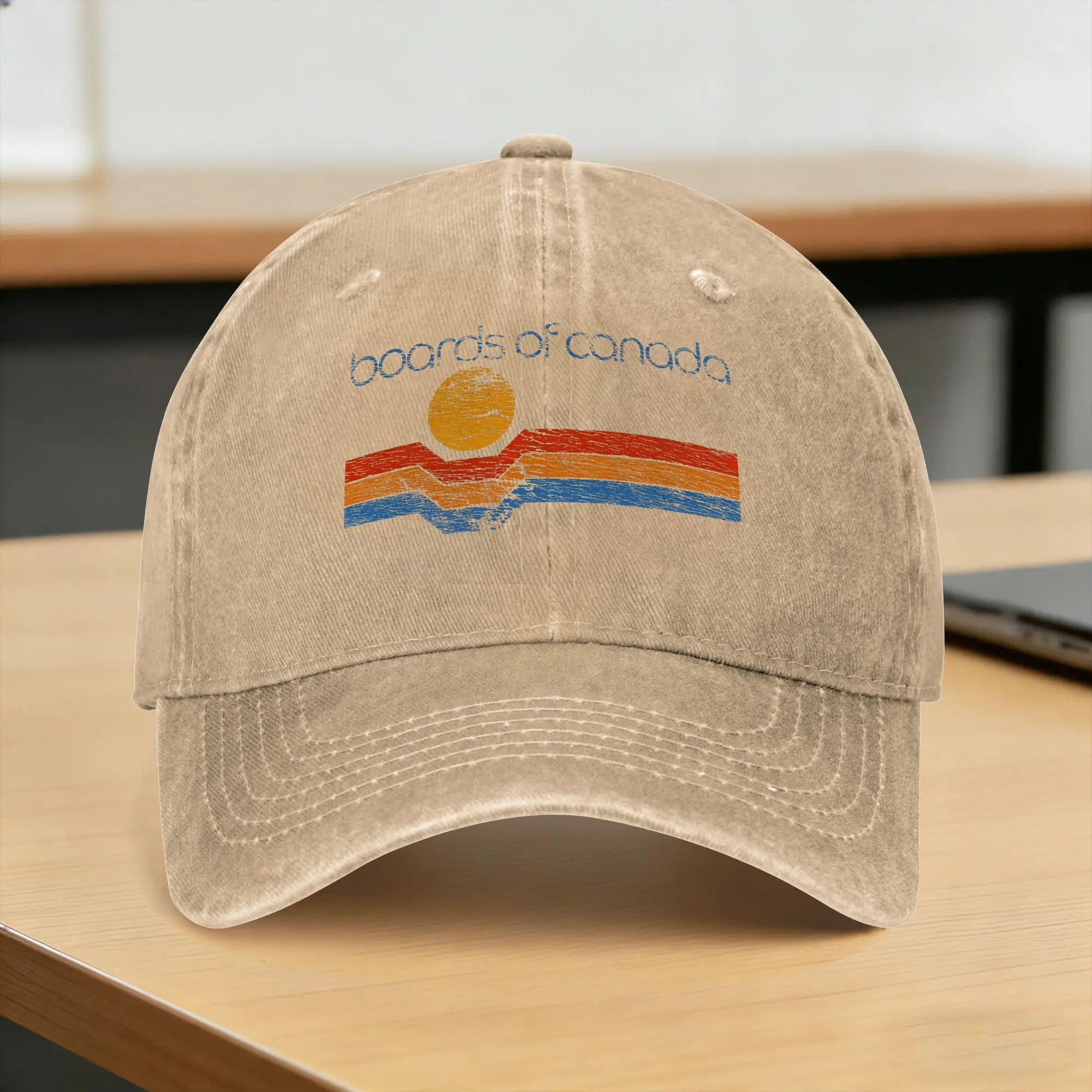 Boards of Canada Baseball Cap Sun  Hiking Fishing Sun-Proof Washed Hip Hop Hats Men Women Vintage Custom Logo Snapback Cap
