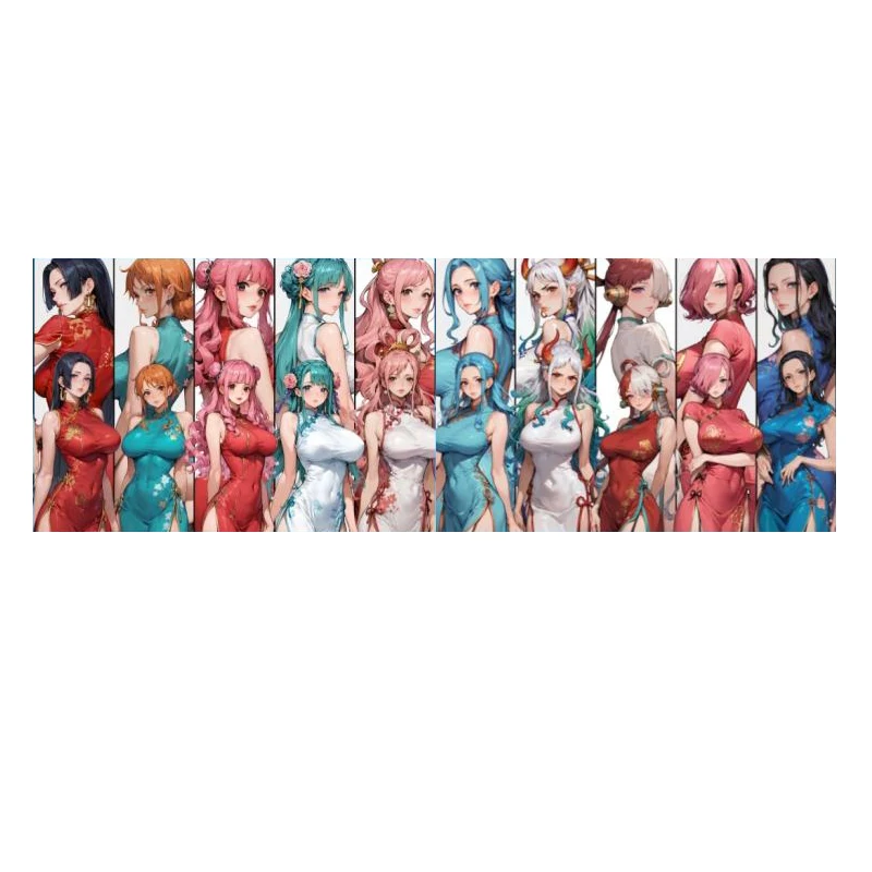

2Pcs/set 59X86Mm Diy One Piece Opcg Ancient Beauty Collection Card Nami Vivi Yamato Refraction Color Flash Anime Card Gift Toys