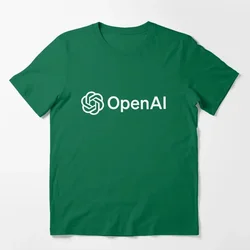 Developer Programmer Funny OpenAI ChatGPT Silhouette Gift Tee OpenAI Man T-shirts High Quality 100% Cotton Unisex Sora T Shirt