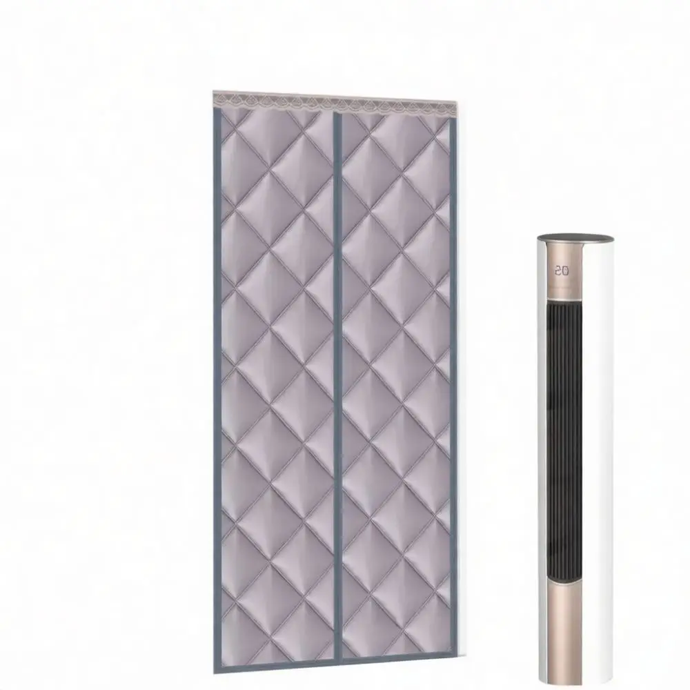 Thermal Insulated Magnetic Door Curtain Waterproof Oxford Fabric Partition For Home Winter Warmth Bedroom Kitchen