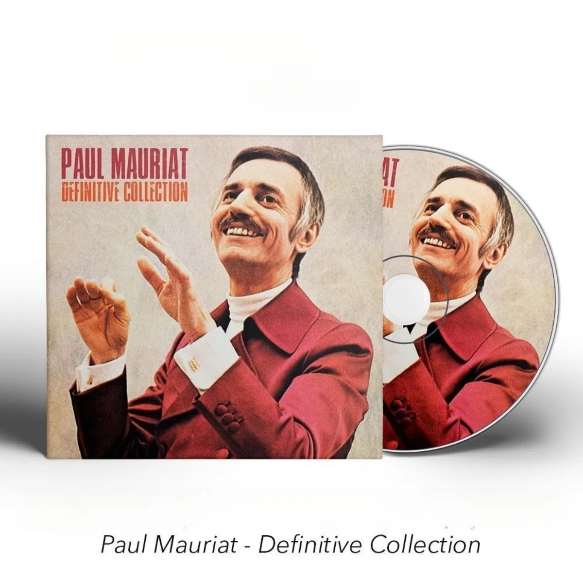 

Paul Mauriat Definitive Collection Easy Listening Orchestral Music CD, Iconic Light Music Compilation Physical Disc, Only CD