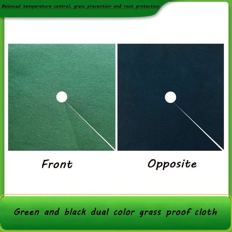 5Pcs Punching Weed Prevention Cloth Agricultural Fruit Trees Orchards Covering Grass Plastic Film Moisturizing