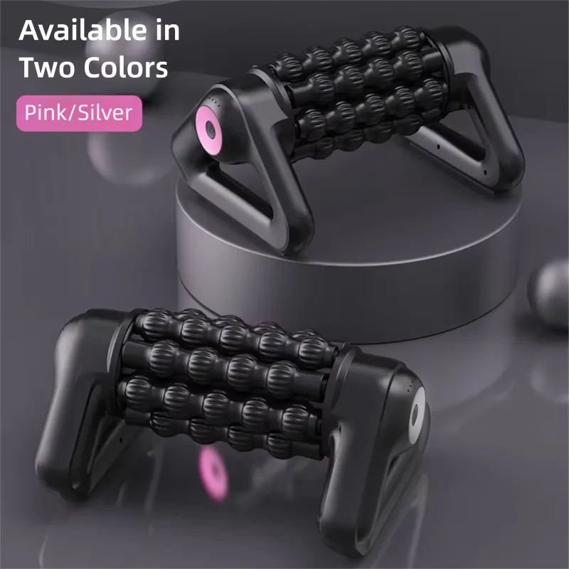 Fully Automatic Rolling Massager Shaft Whole Body Muscle Relaxation Multifunctional Yoga Column Roller for Deep Tissue Relief
