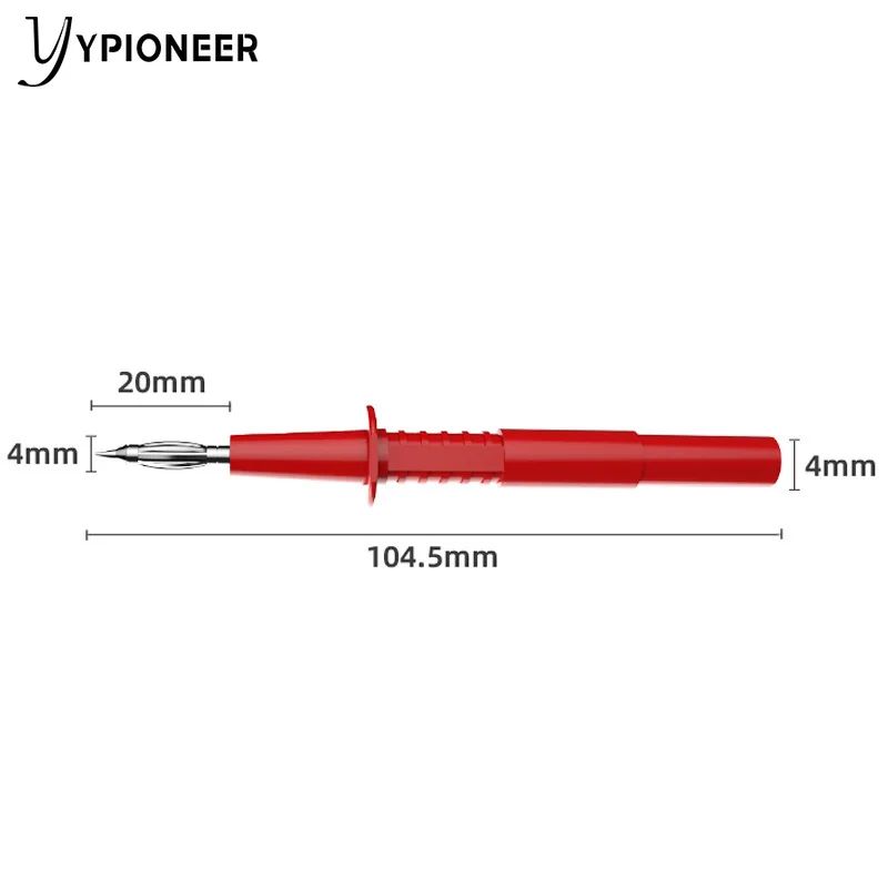 Ypioneer P5011 4Mm Banaan Plug Multimeter Test Sonde Koperen Voor Banana Connector Multimeter Test Lead 1000V/32A