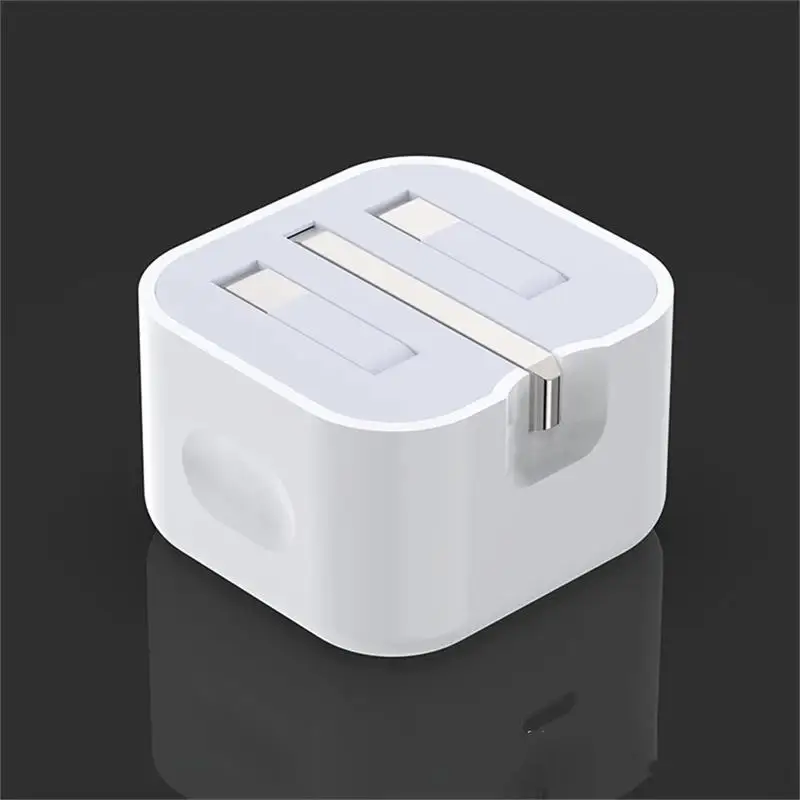 35W Dual Port A+C Fast Charging Charger Foldable Type C Uk Plug Wall Charger Block For Iphone 14 Pro Max 13 Ipad Power Adapter