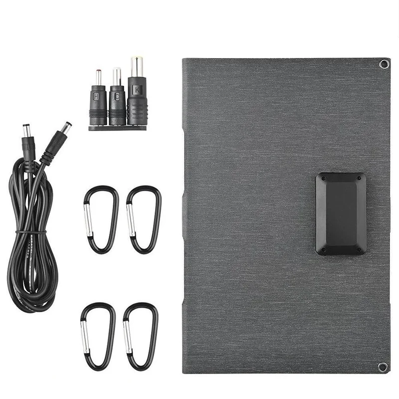 80W Folding Solar Panel IP65 Waterproof Foldable Solar Charger Portable Solar Panel Charger Outdoor Phone Power Bank for Phone view 5