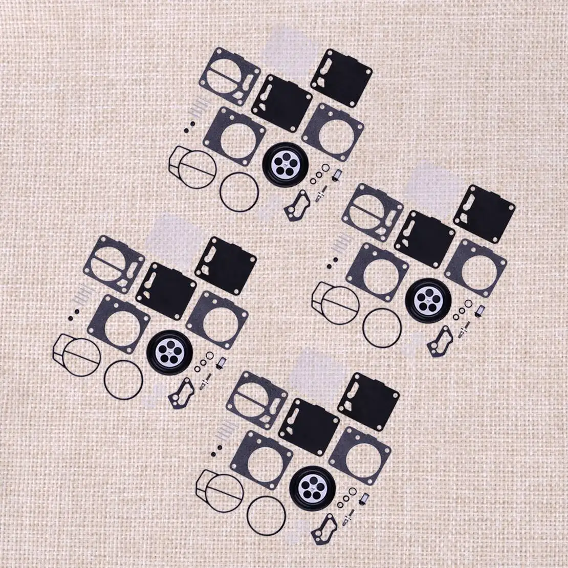 

4 комплекта карбюратора, ремонтные комплекты для ремонта карбюратора, пригодные для Yamaha Boat Seadoo GSI GSX GTI GTS GTX HX SPI SPX XP Challenger 1800