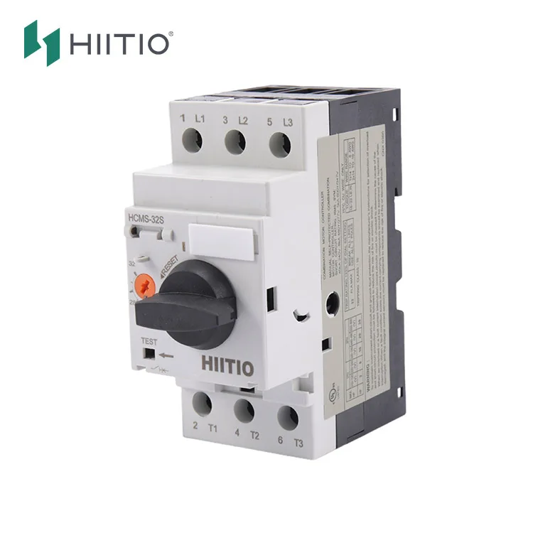 HIITIO UL Listed 32A/63A 690Vac High Breaking Protection Manual Motor Protection Starter Motor Circuit Breaker